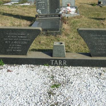 TARR H.T.J. 1909-1973 &amp; S.I. 1917-1980