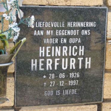HERFURTH Heinrich 1926-1997