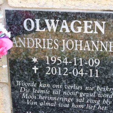 OLWAGEN Andries Johannes 1954-2012