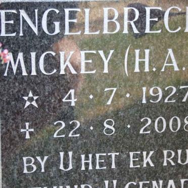 ENGELBRECHT H.A.S. 1927-2008