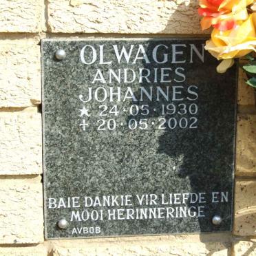 OLWAGEN Andries Johannes 1930-2002