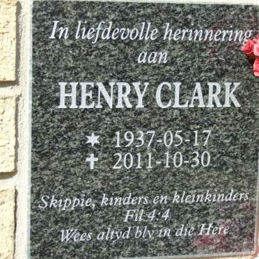 CLARK Henry 1937-2011