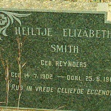 SMITH Heiltje Elizabeth nee REYNDERS 1902-1962