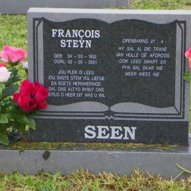 SEEN Francois Steyn 1952-2001