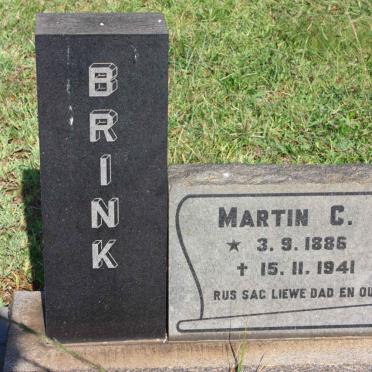 BRINK Martin C. 1886-1941
