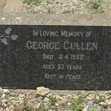 CULLEN George -1952