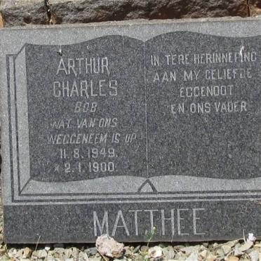 MATTHEE Arthur Charles 1900-1949