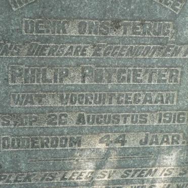 POTGIETER Philip -1916