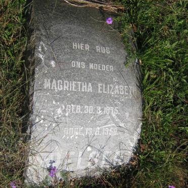 PELSER Magrietha Elizabeth 1875-1950 :: JAARSVELD S.H.P., van 1875-1946