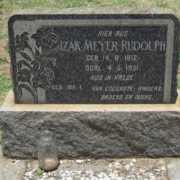 RUDOLPH Izak Meyer 1912-1951