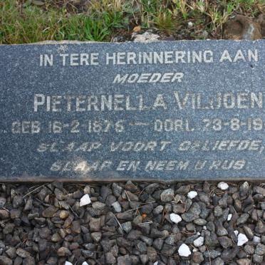VILJOEN Pieternella 1875-1940