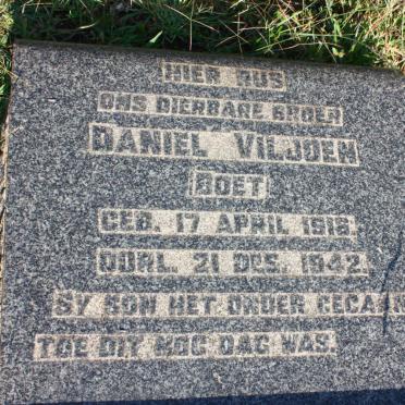 VILJOEN Daniel 1916-1942