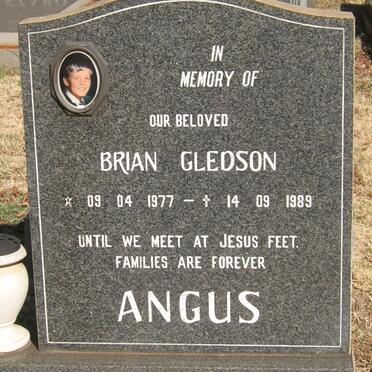 ANGUS Brian Gledson 1977-1989