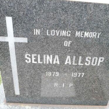 ALLSOP Selina 1879-1977