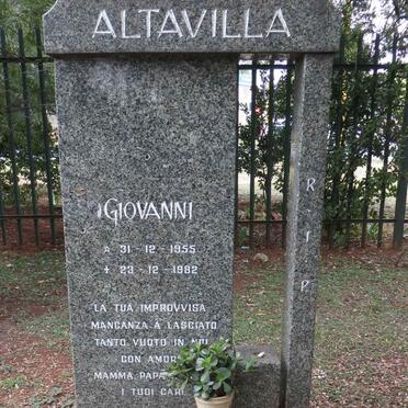 ALTAVILLA Giovanni 1955-1982
