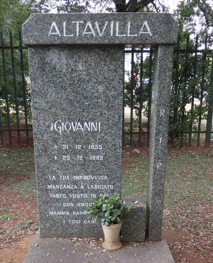 ALTAVILLA Giovanni 1955-1982