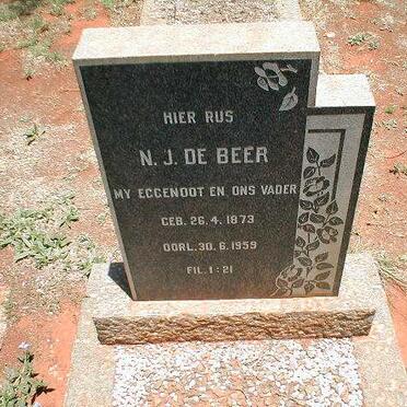 BEER N.J., de 1873-1959