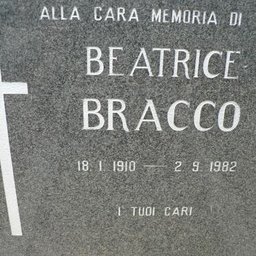 BRACCO Beatrice 1910-1982