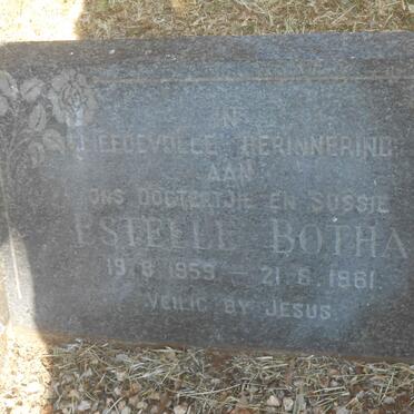 BOTHA Estelle 1959-1961