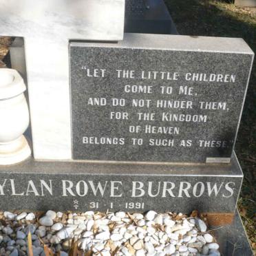 BURROWS ?ylan Rowe 1991-1991