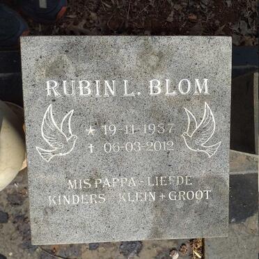 BLOM Rubin L. 1937-2012
