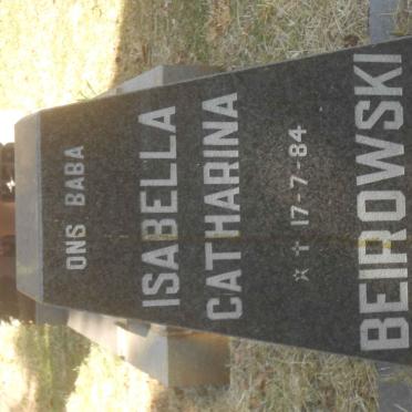 BEIROWSKI Isabella Catharina 1984-1984