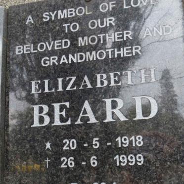 BEARD Elizabeth 1918-1999