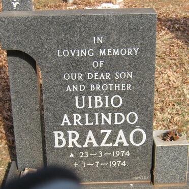 BRAZAÕ Uibio Arlindo 1974-1974