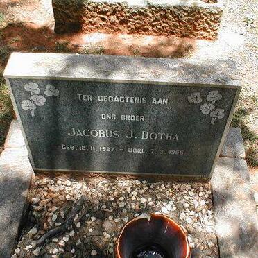 BOTHA Jacobus J. 1927-1955