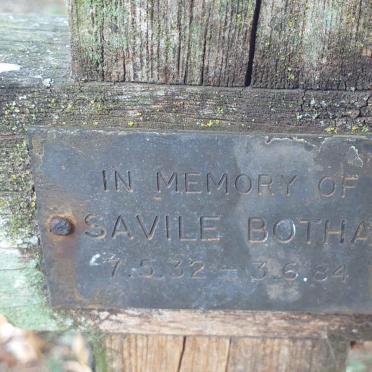 BOTHA Savile 1932-1984