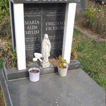 BRITO Emiliano Escercio, de 1940-2020 & Maria Alda Melim 1948-1998
