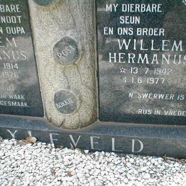 BYLEVELD Willem Hermanus 1914-1976 :: BYLEVELD Willem Hermanus 1942-1977