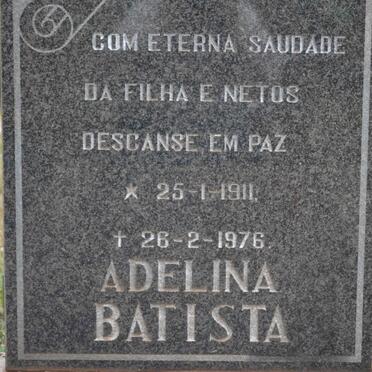 BATISTA Adelina 1911-1976