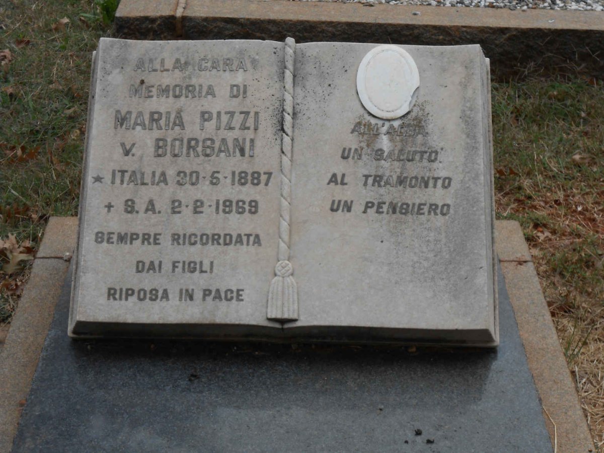 BORGANI Maria Pizzi, v. 1887-1969