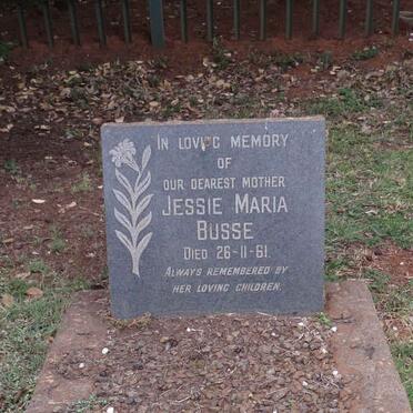 BUSSE Jessie Maria -1961