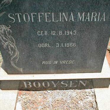 BOOYSEN Stoffelina Maria 1943-1966