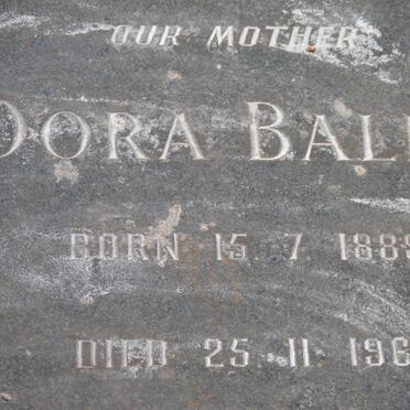 BALES Dora 1889-1962