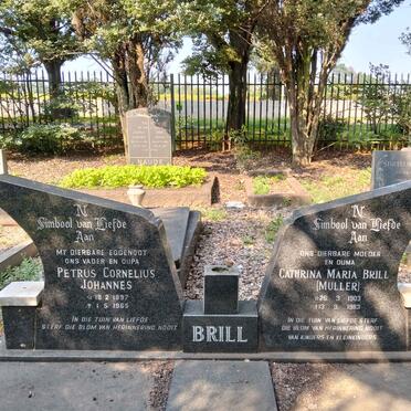 BRILL Petrus Cornelius Johannes 1897-1965 & Cathrina Maria MULLER 1903-1983