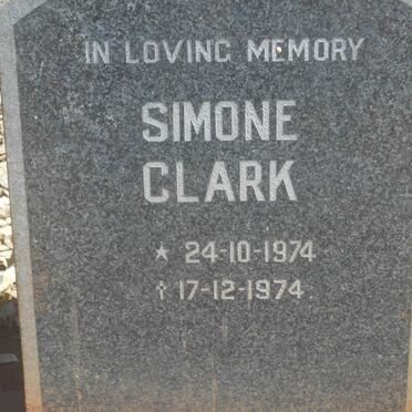 CLARK Simone 1974-1974
