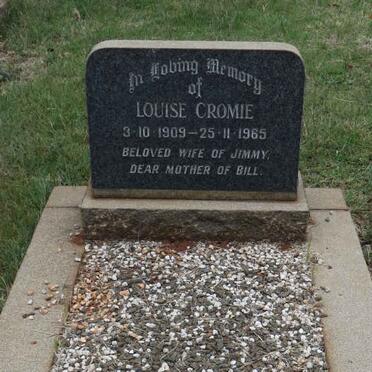 CROMIE Louise 1909-1965