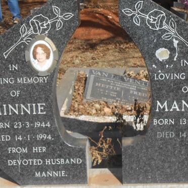 CAPAZPRIO Mannie 1943-1997 &amp; Minnie 1944-1994