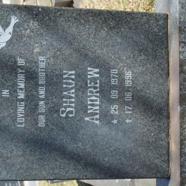 COOPER Shaun Andrew 1970-1996