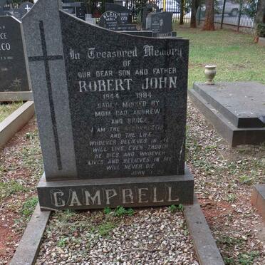 CAMPBELL Robert John 1944-1984