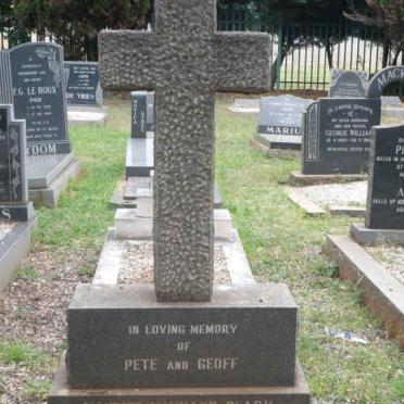 CLARK Maurice Maynard 1905-1964 :: CLARK Geoffrey Herbert 1947-1975