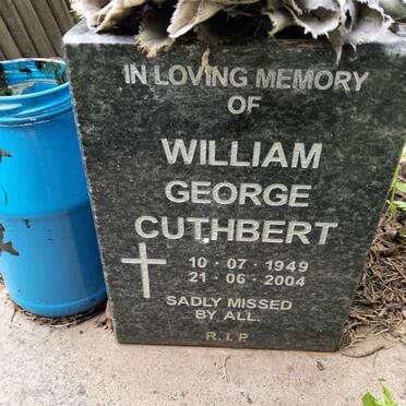 CUTHBERT William George 1949-2004