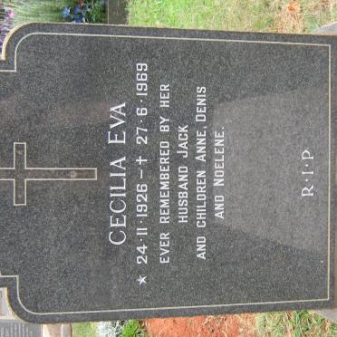COOPER Cecilia Eva 1926-1969
