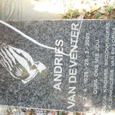 DEVENTER Andries, van 1928-2003