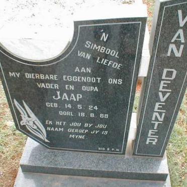 DEVENTER Jaap, van 1924-1988