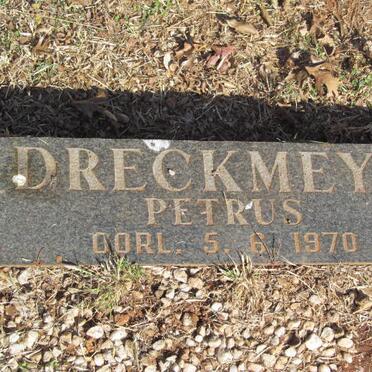 DRECKMEYR Petrus -1970