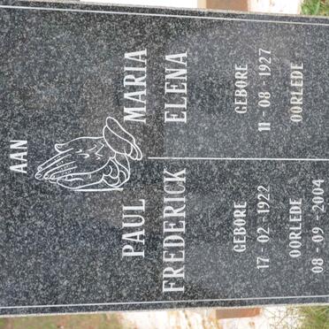 DALTON Paul Frederick 1922-2004 &amp; Maria Elena 1927-